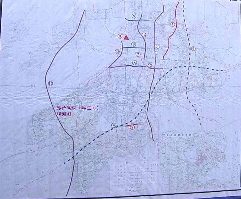 苏台高速公路规划长度约16.