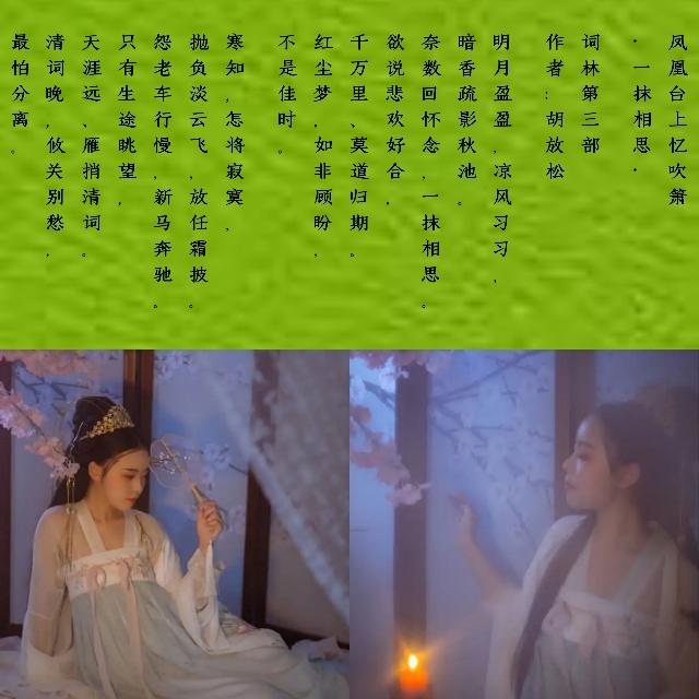 凤凰台上忆吹箫简谱_凤凰台上忆吹箫(2)