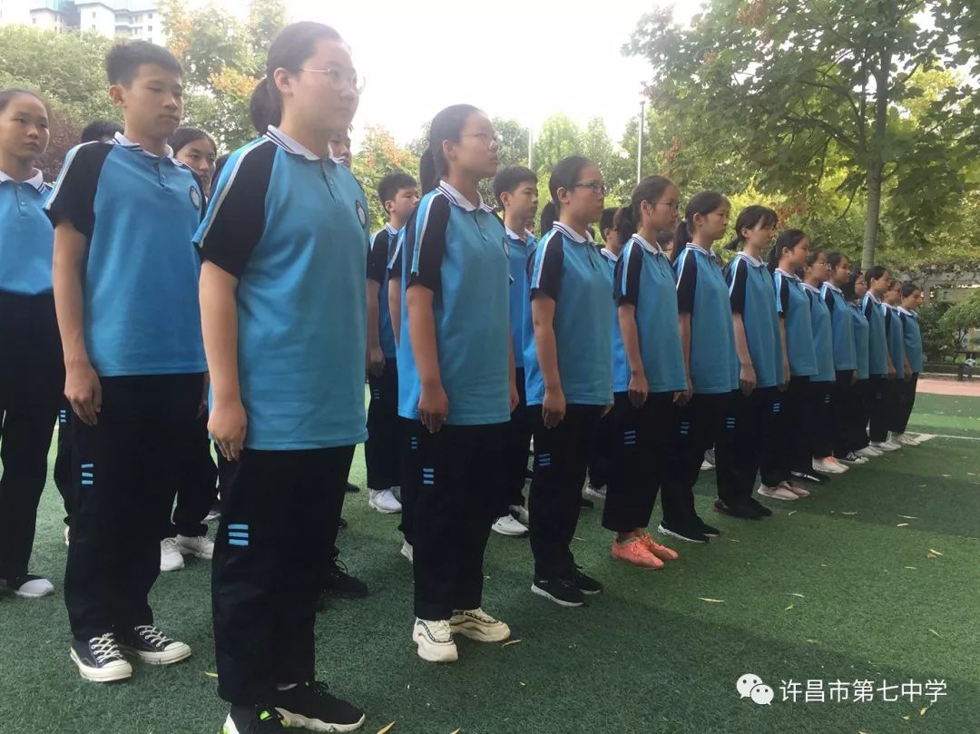 迷彩少年青春无悔许昌市第七中学军训纪实