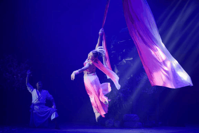 以精湛的唱功让观众们大开眼界,演唱的《青藏高原《我是一只小小鸟