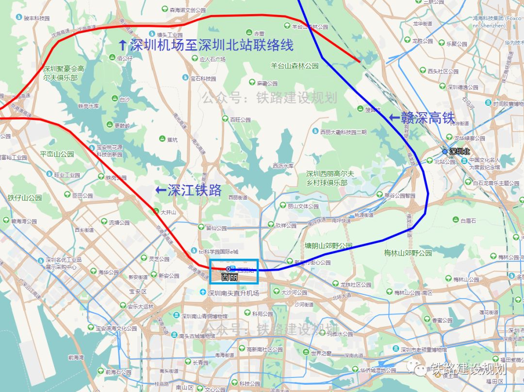 深圳至江门铁路环评报告公示线路走向及站点设置全部曝光