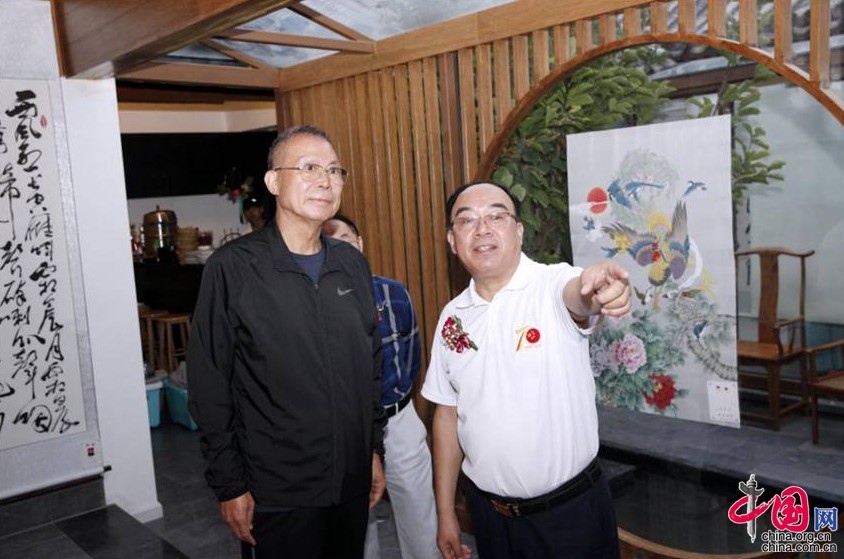 全国百位将军61百位名家书画交流展在京举行