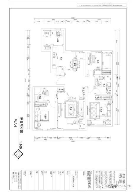 "刘越ly"第一阶段学习作业1:1还原墙体制作-平面布局图手稿图原始结构