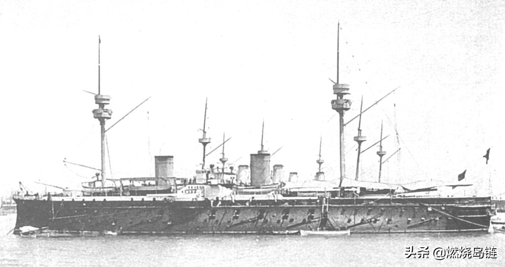 美西战争时期的西班牙海军法国建造的佩莱约号战列舰