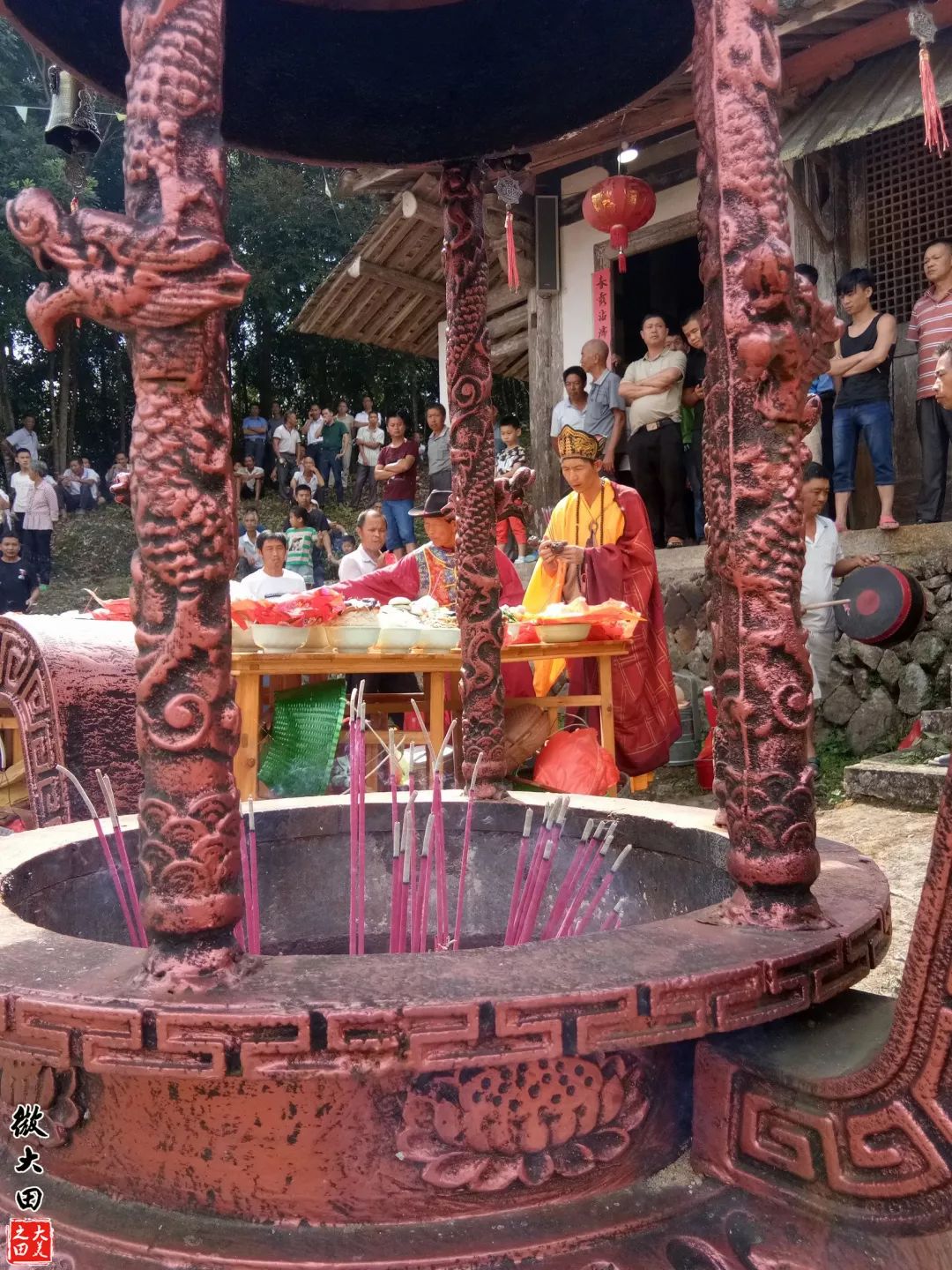 福建大田吴山阳春葫芦岩圣泉寺陈公祖师佛诞庆典