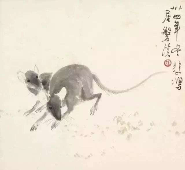徐悲鸿婚内恋上女弟子，画《十二生肖》，送给前妻_搜狐网