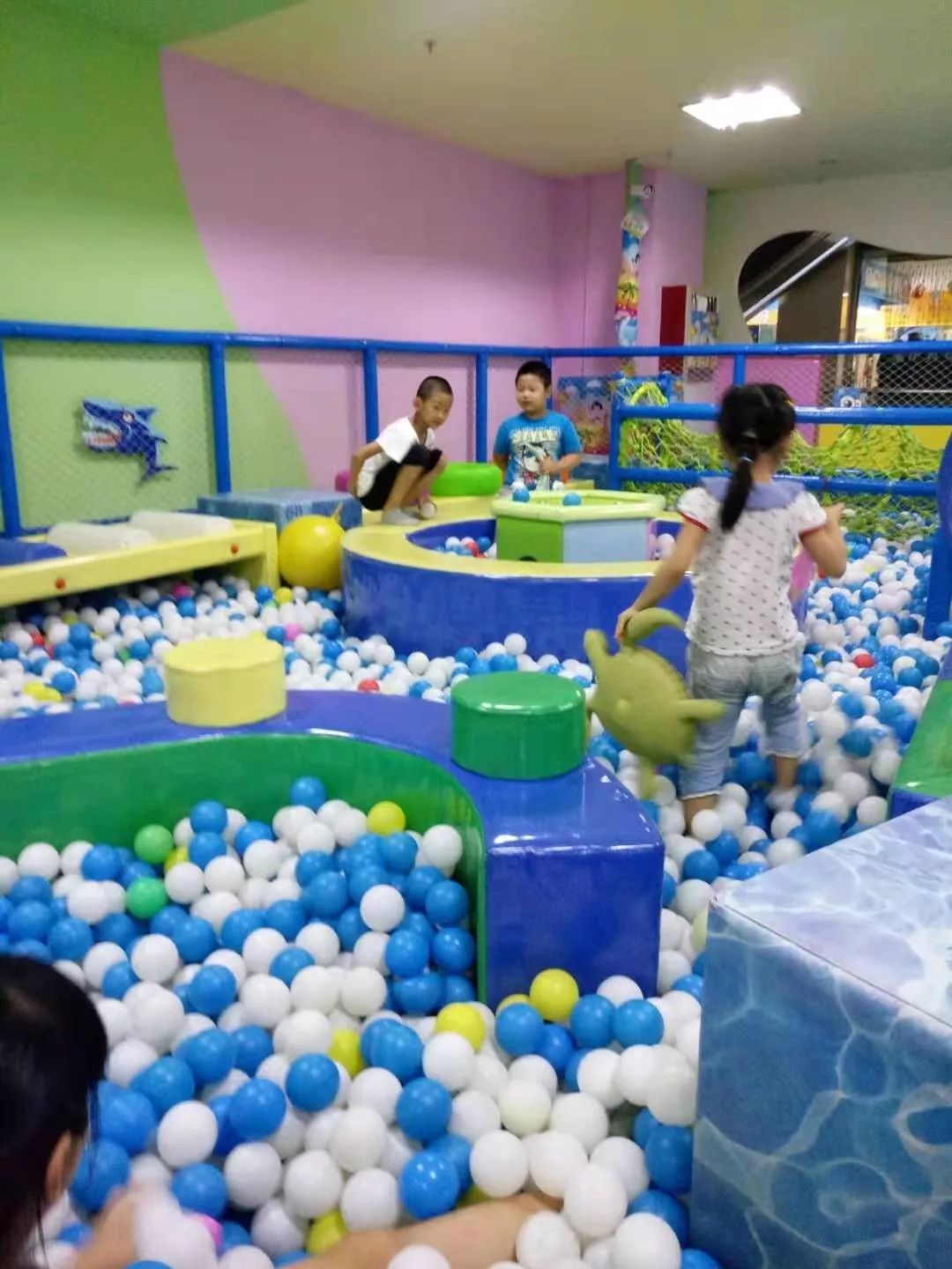 圈麦乐儿童广场】超多游乐项目,全天不限时畅