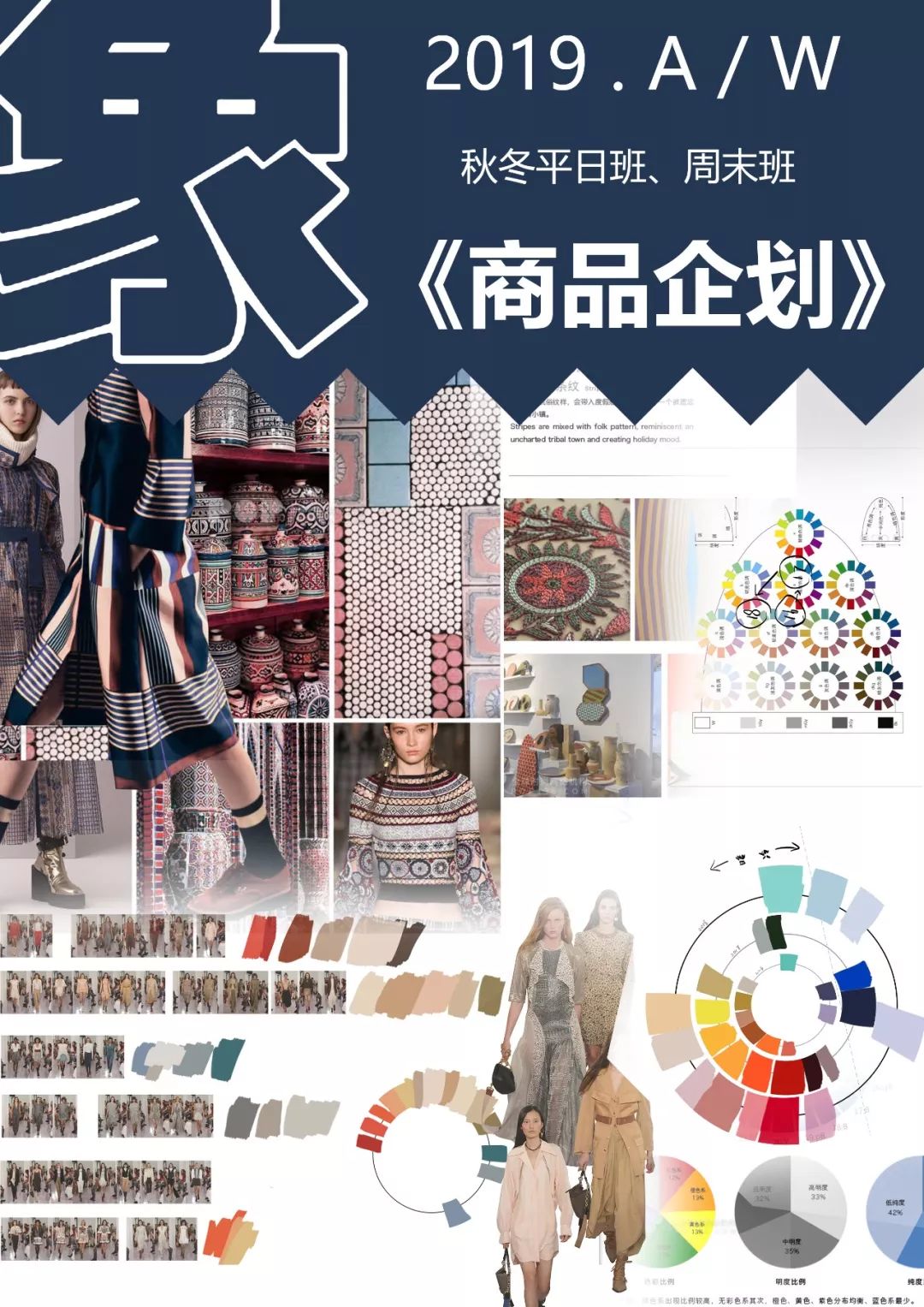 想知道如何把控整季产品看这里2019年秋冬服装商品企划课程全面升级