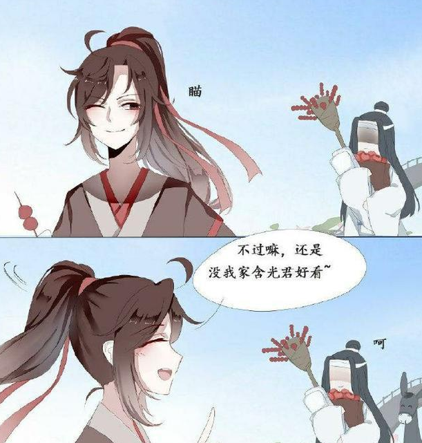 《魔道祖师》蓝忘机"今日份的天天,由你选择姿势"!