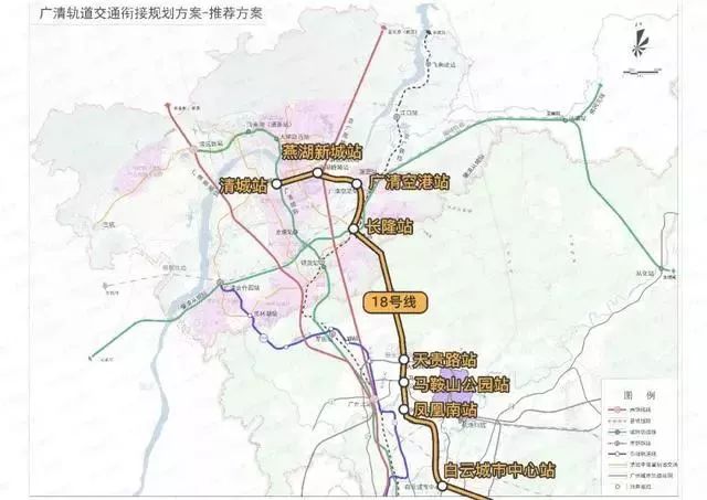 广清地铁规划出炉又有三条地铁线途经花都快来看看经过哪些地方