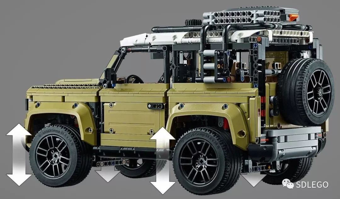 新品| 乐高lego42110 路虎卫士land rover defender