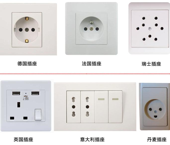 欧标插头转换器可以在德国意大利瑞士法国通用吗?_欧洲