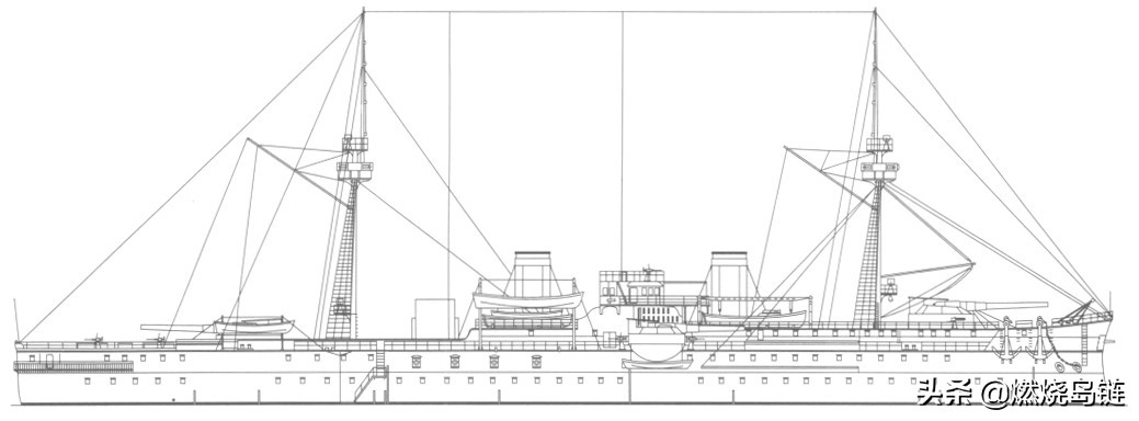 美西战争时期的西班牙海军法国建造的佩莱约号战列舰