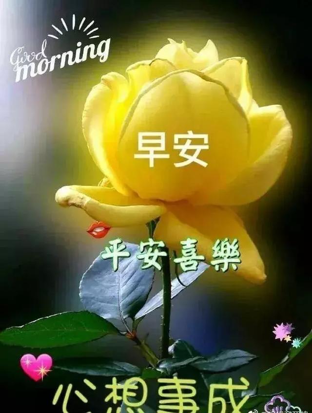 每天起床后笑一笑,好心情伴随你一整天,祝你早安