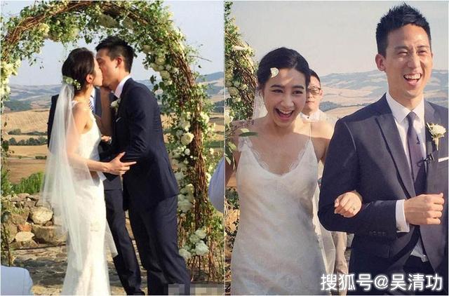 原创余文乐前女友吴雨霏晒二胎孕肚写真,穿连体开叉裙气质优雅