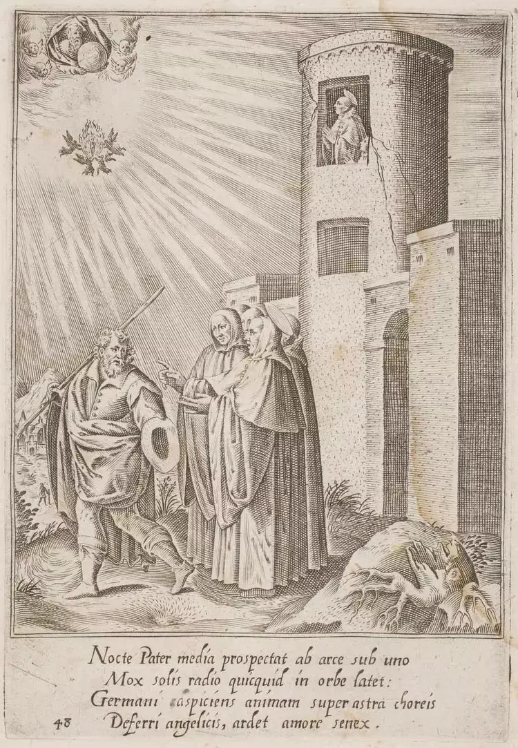 圣本笃的一生【11】(蒙特奥利维托修道院壁画+16世纪手稿插图)