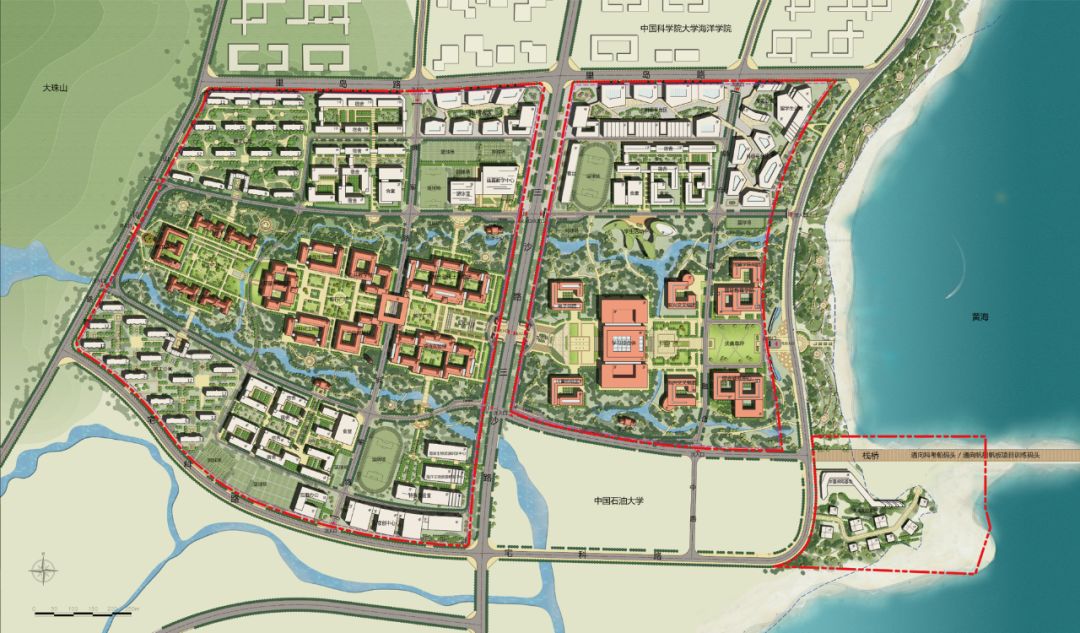 未来可期中国海洋大学西海岸校区开工奠基