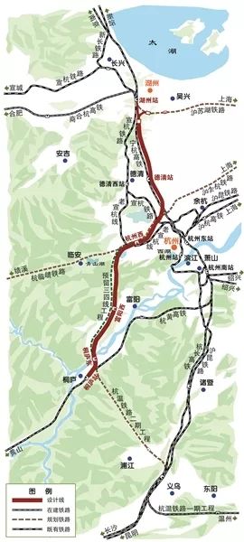 湖州到杭州又一铁路大动脉开建_桐庐