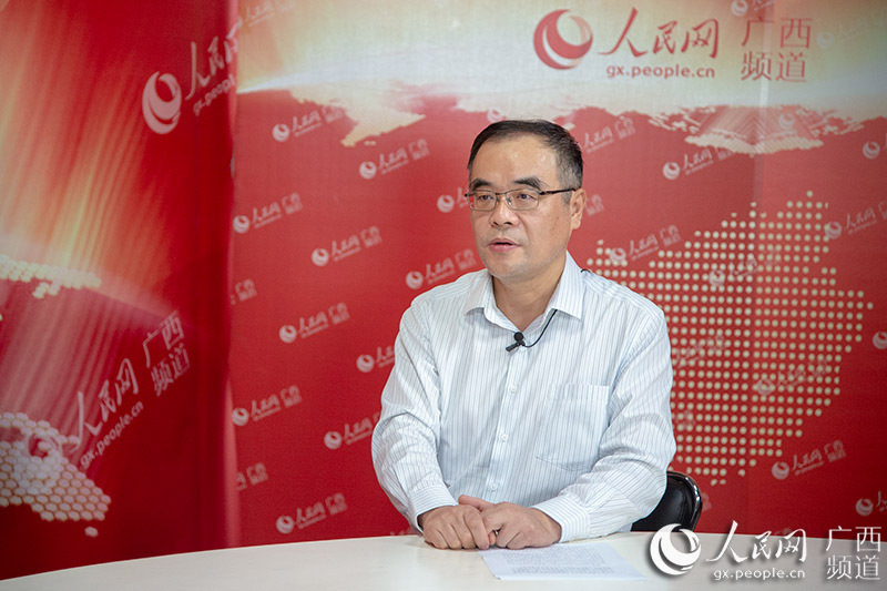 中国银行广西分行行长袁龙接受人民网专访