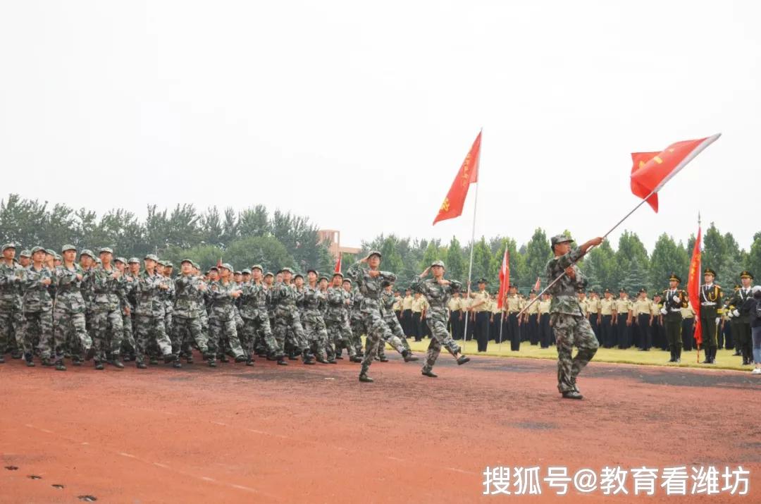 加强国防教育 上好大学第一课 | 潍坊科技学院圆满完成2019年新生军训