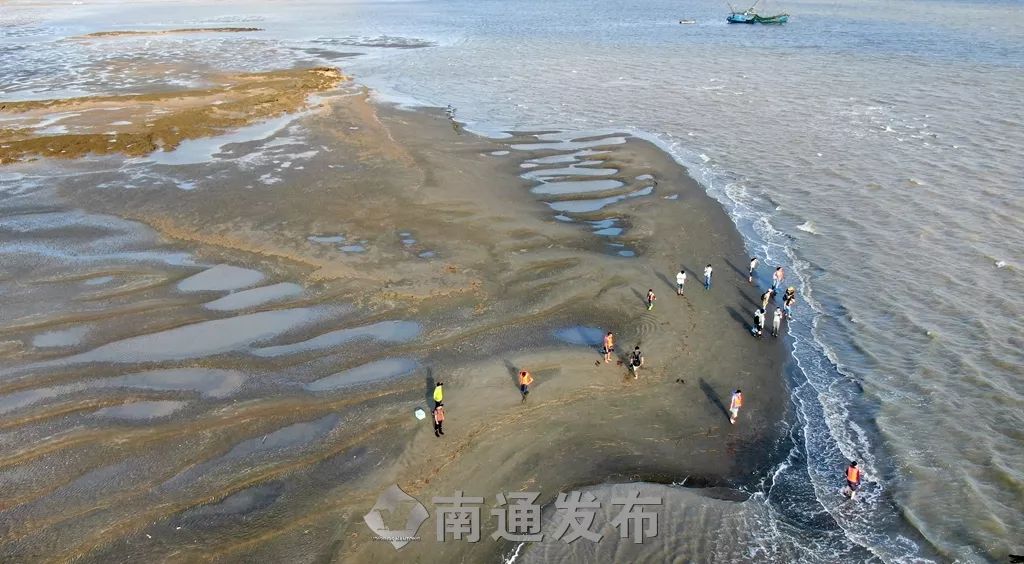 南通发布壮观航拍来神秘的海门蛎岈山听海踏浪吖