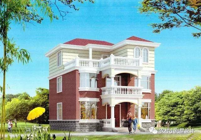 7套新建房三层别墅农村,2019年回家不愁了!快点出炉去大富合肥山庄别墅图片