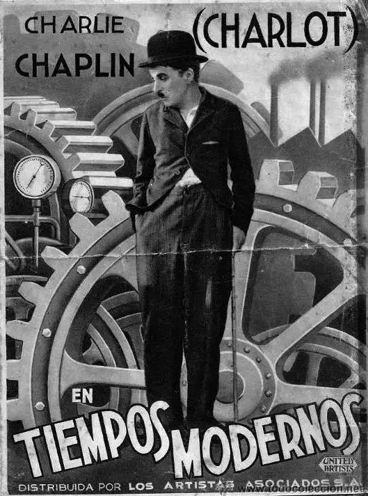 《城市之光(1931年)和《摩登时代(1936年,卓别林的无声电影中他
