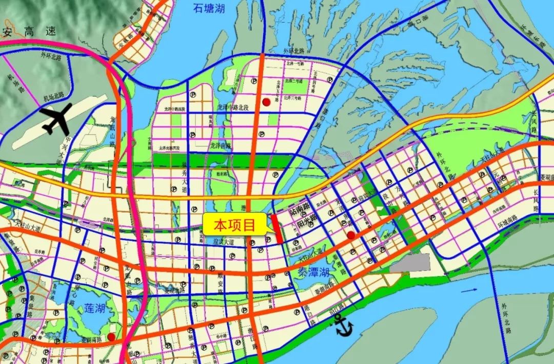 浏览大图▼(道路效果图)来源:安庆市自然资源和规划局网站如有侵权,请