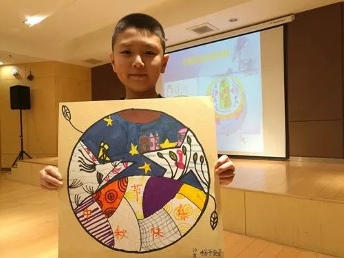 美术部举办"月亮的故事" 市区少年儿童迎中秋创意绘画