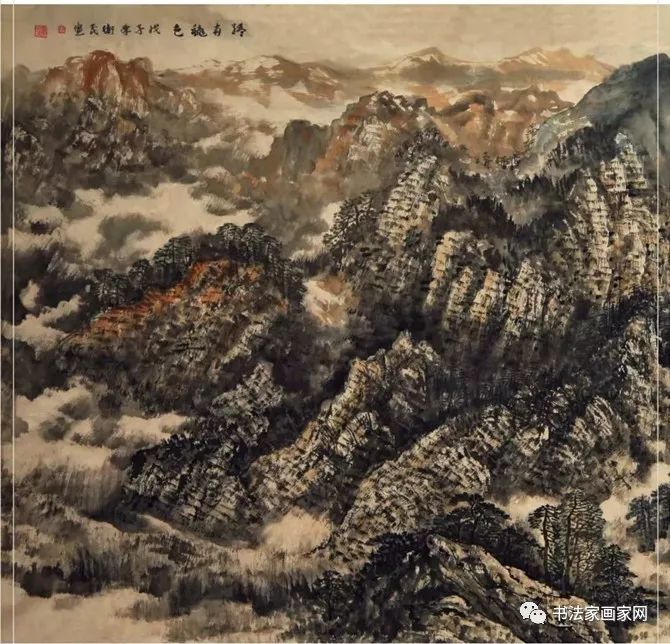 "马卫民"中国画山水部分作品欣赏