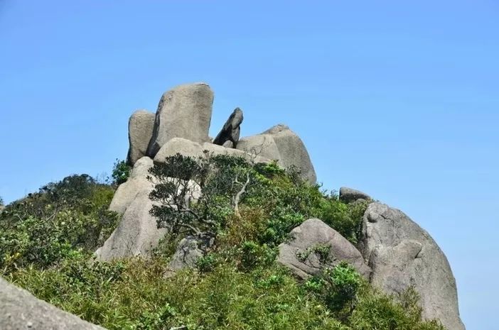 9月22日 登台山凉帽顶,赏赤溪小九寨山海美景,触碰中国装逼石
