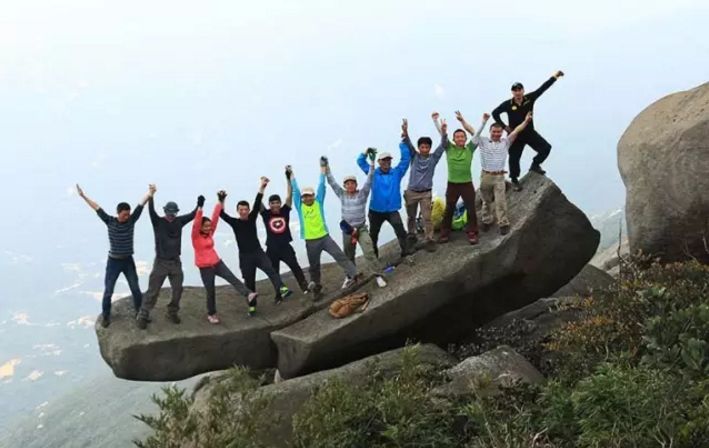 9月22日 登台山凉帽顶,赏赤溪小九寨山海美景,触碰中国装逼石