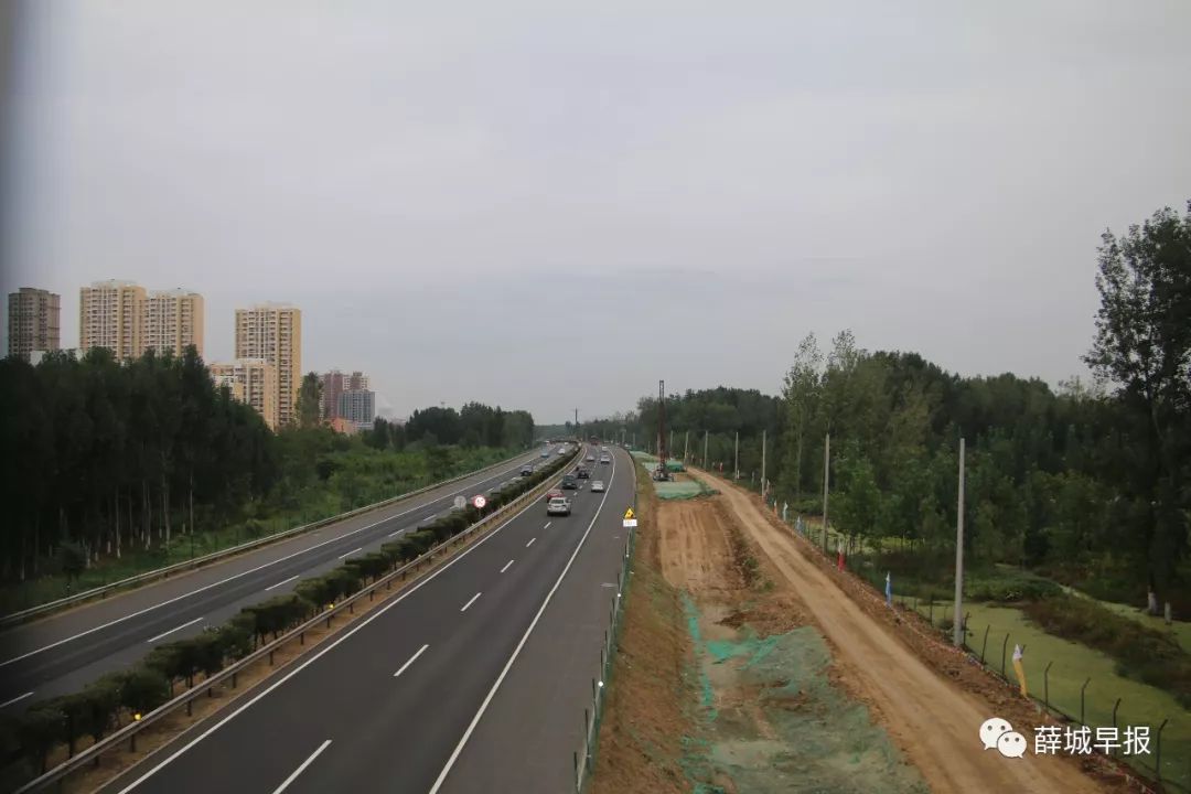 连接东西横贯南北薛城这两条高速公路项目最新进展