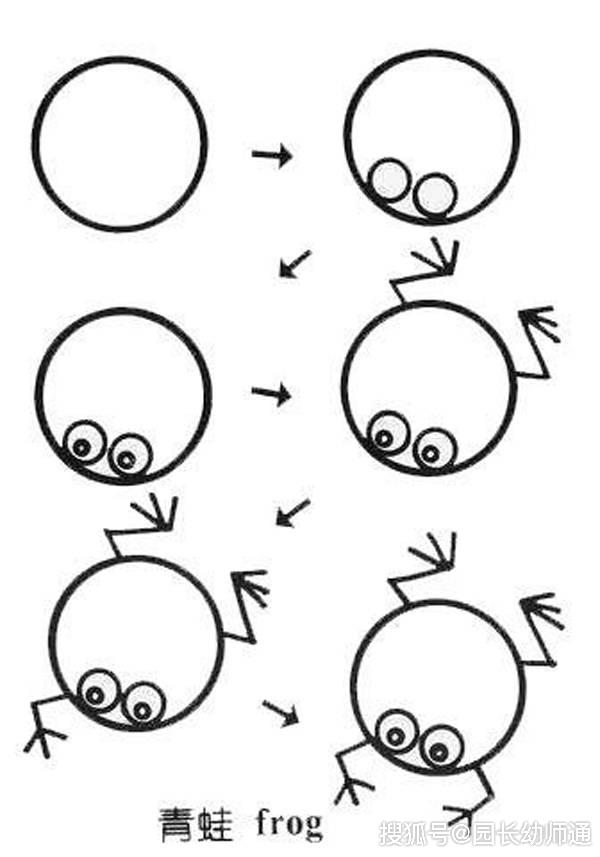 100种幼儿园简笔画教程,老师家长收藏!