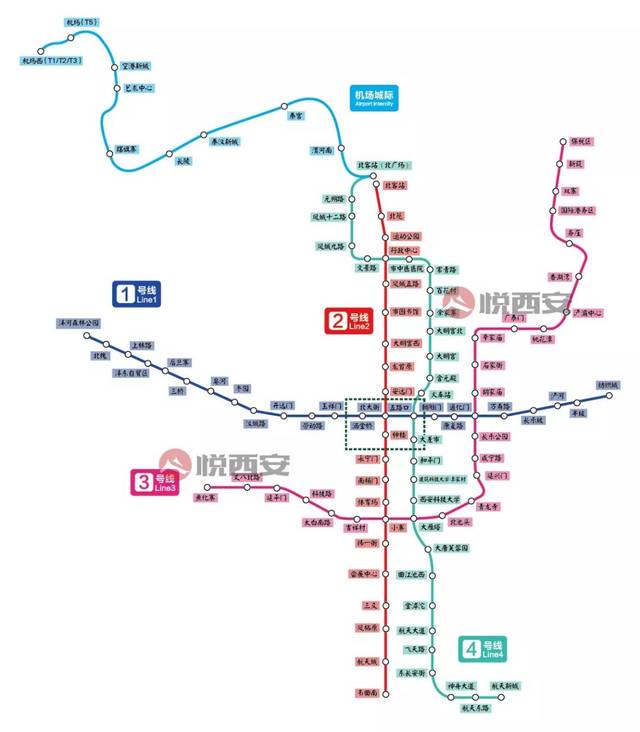 西安地铁再延长运营时间,最晚0点40收车!