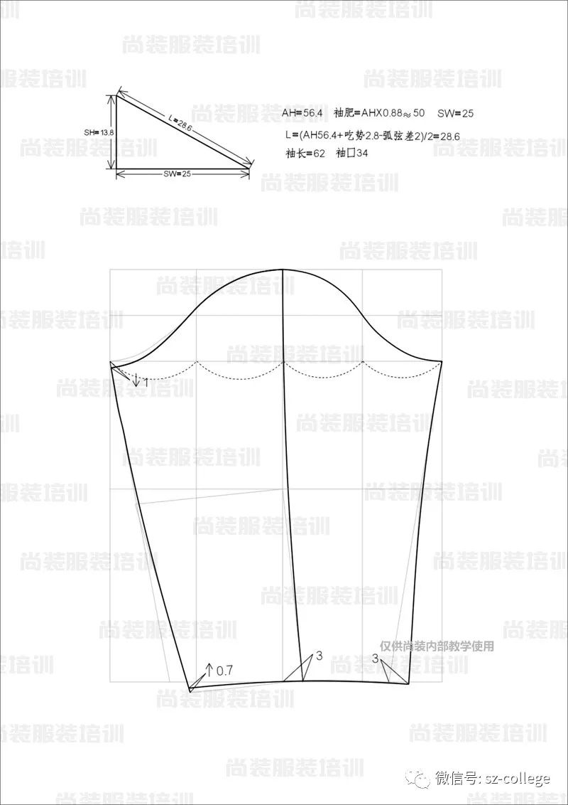 风衣制版_风衣制版结构图