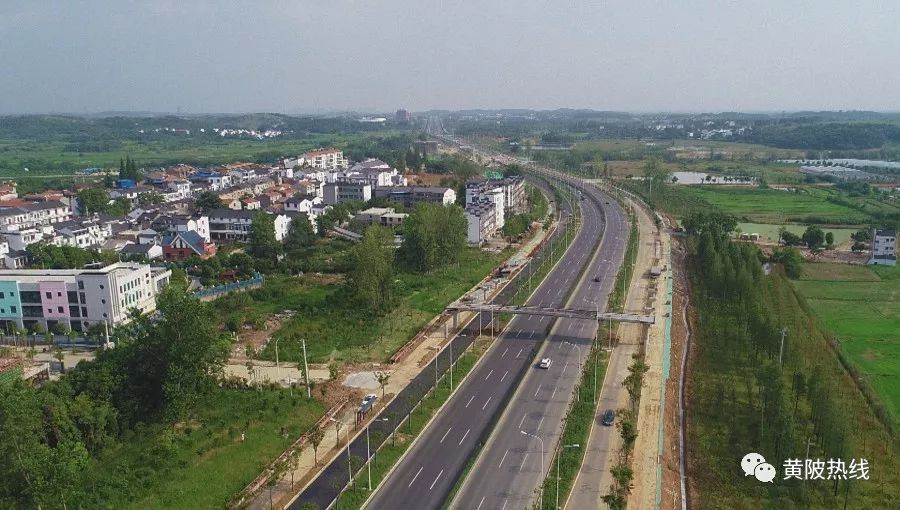 黄陂木兰大道全线通车 收尾工作本月底结束！