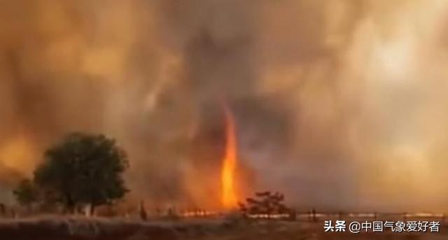 1000度亚马逊雨林出现火龙卷或是气候大变的警告