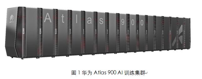 华为推出全球最快AI训练集群Atlas900