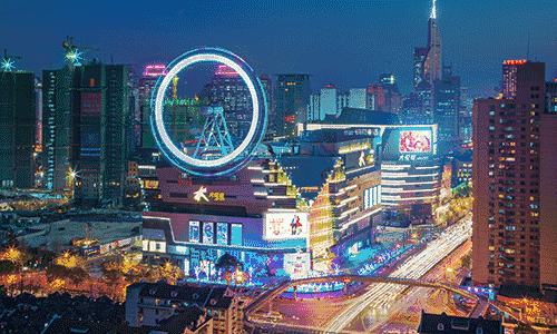 少女心爆棚的摩天轮!