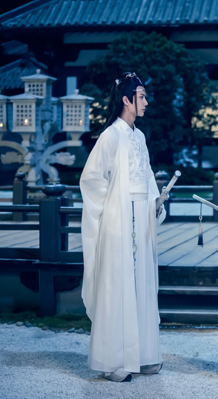 陳情令 藍忘机 藍湛 公式 コスプレ服