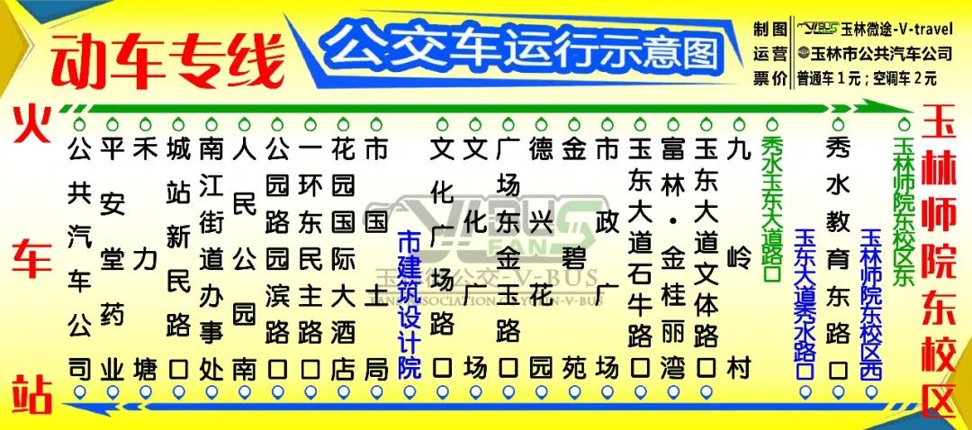 最新消息!从9月20日起,玉林22路公交车将更名为"动车专线"