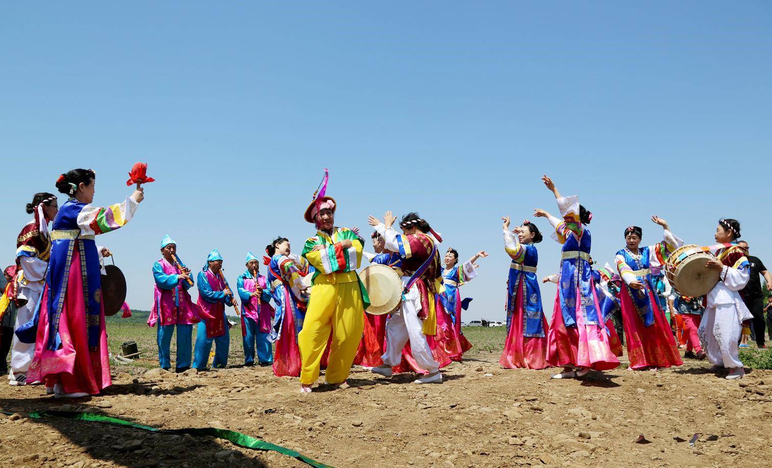 东北朝鲜族农乐舞,是广场舞的下一个灵感来源_舞蹈