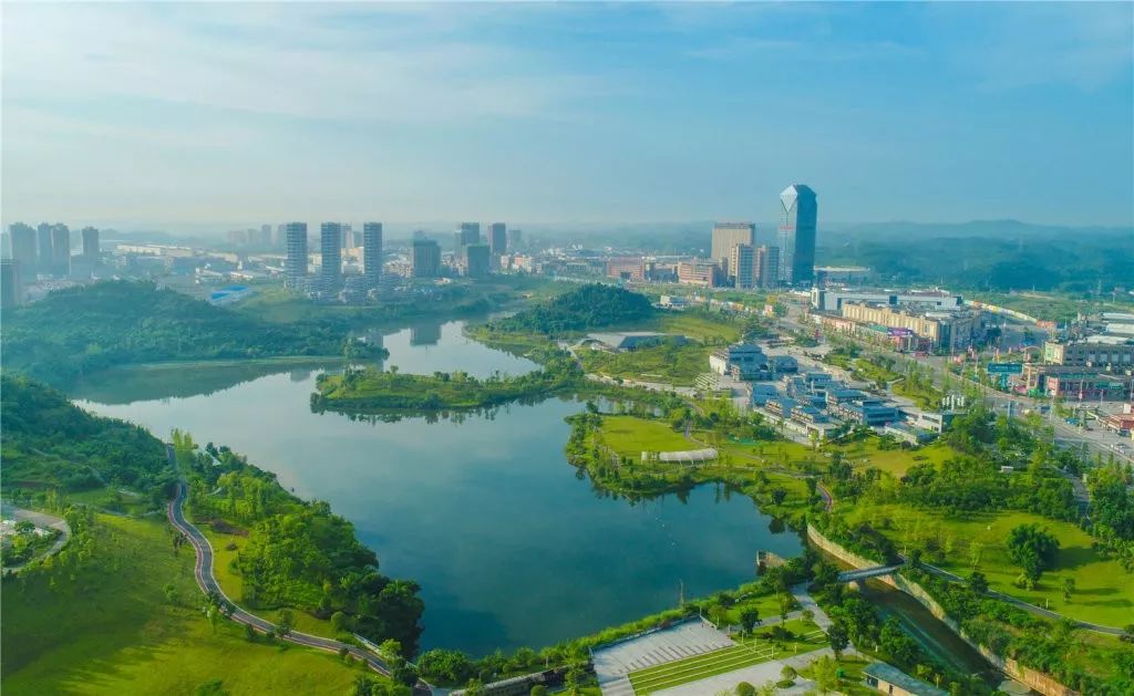壮丽70年|遂宁高新区:产城景一体的活力新城