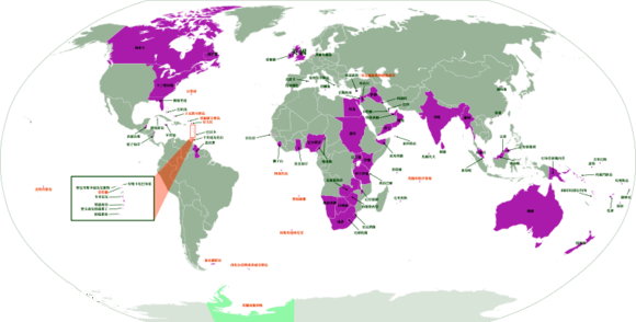 西班牙帝国荷兰帝国大英帝国及大清帝国的盛世