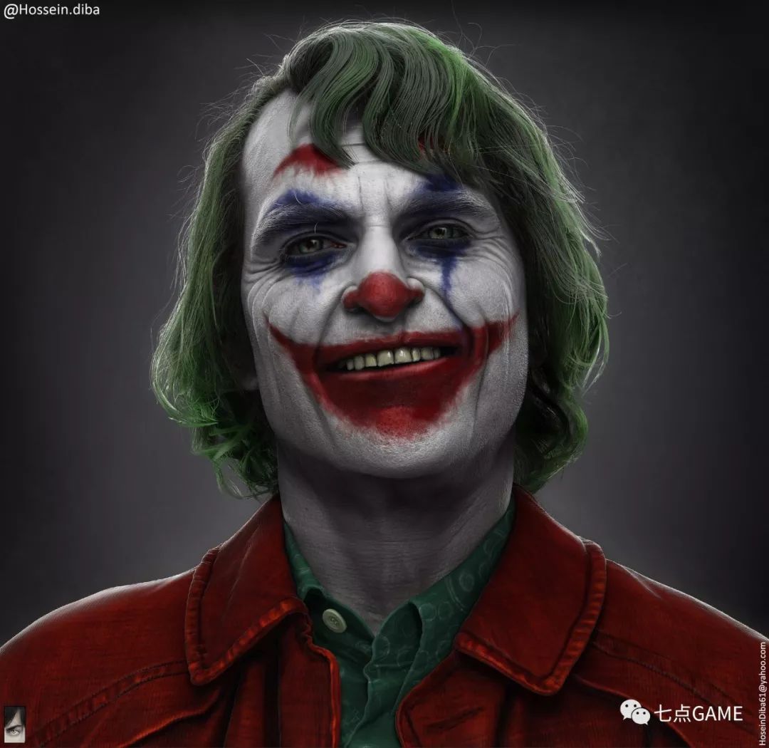 太强了! 模型牛人神还原Joker小丑,这个模型你