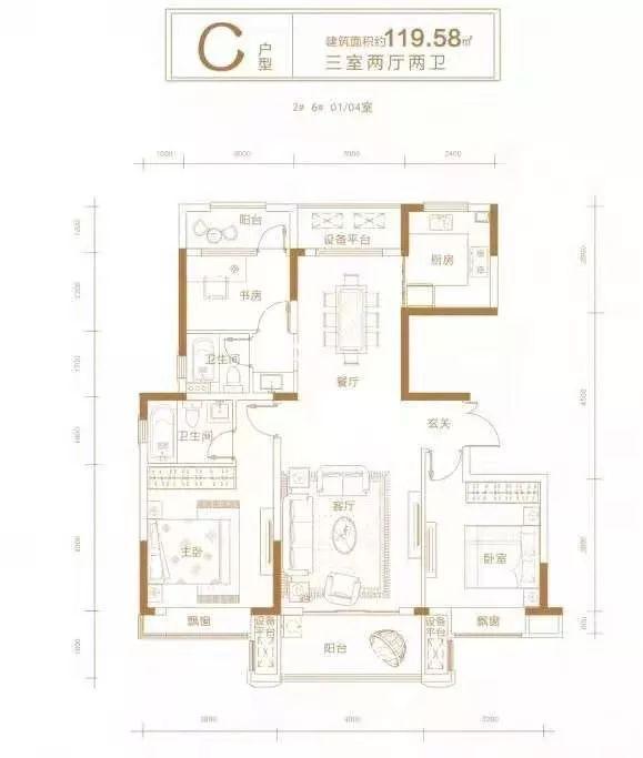 1,金大地·天元府 2,高速·时代公馆 8,置地·皖江四季 注:以上户型