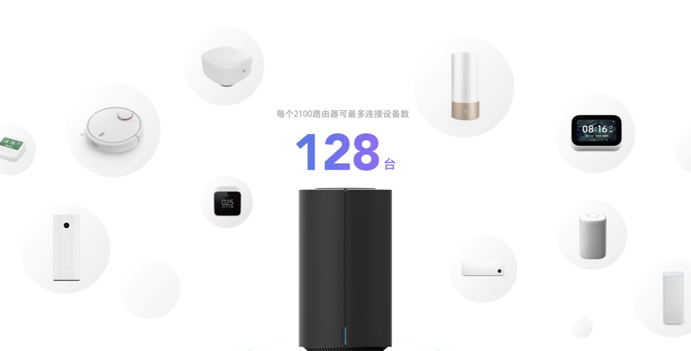 小米旗舰路由器:千兆传输超大内存,更快更稳!