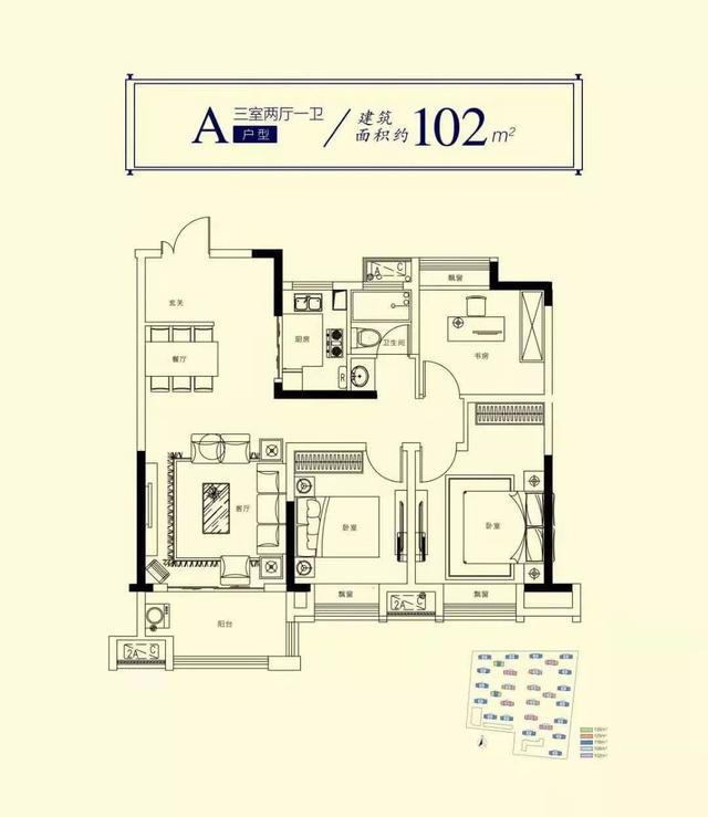 1,金大地·天元府 2,高速·时代公馆 8,置地·皖江四季 注:以上户型