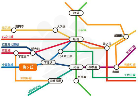 东京小田急线 梅之丘 适合房产投资的理由 生活